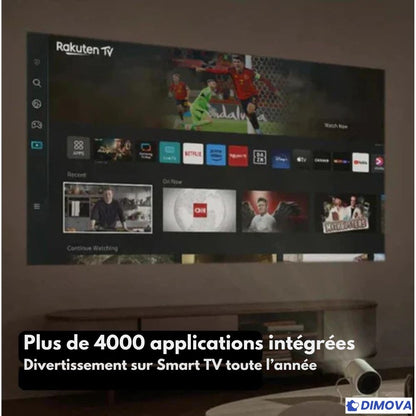 CineMaster Pro® – Projecteur intelligent 4K