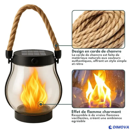 Dimova™ – Lampes solaires d’extérieur (lanternes)