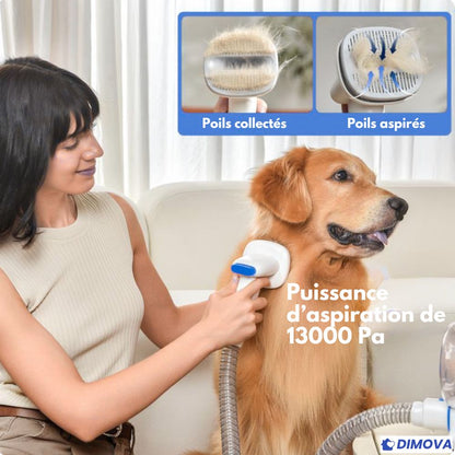 G90 - Kit Complet d’aspirateur pour toilettage de chien