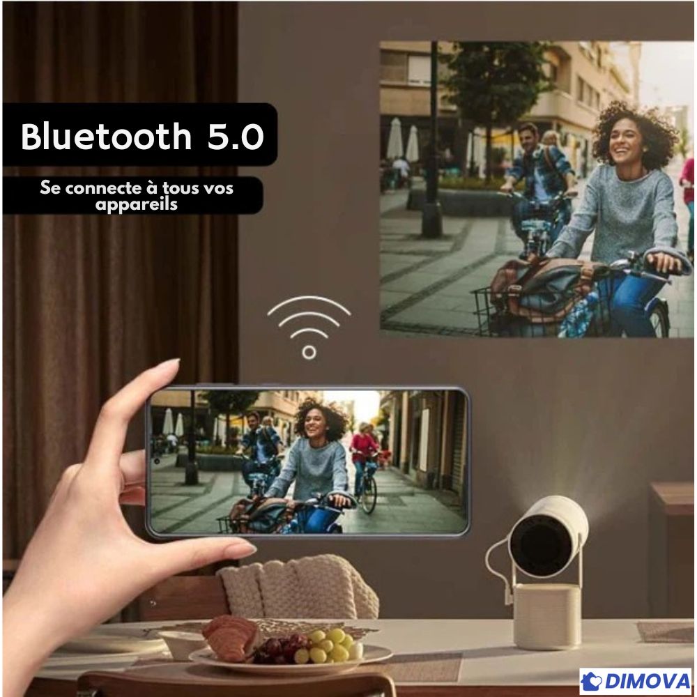 CineMaster Pro® – Projecteur intelligent 4K