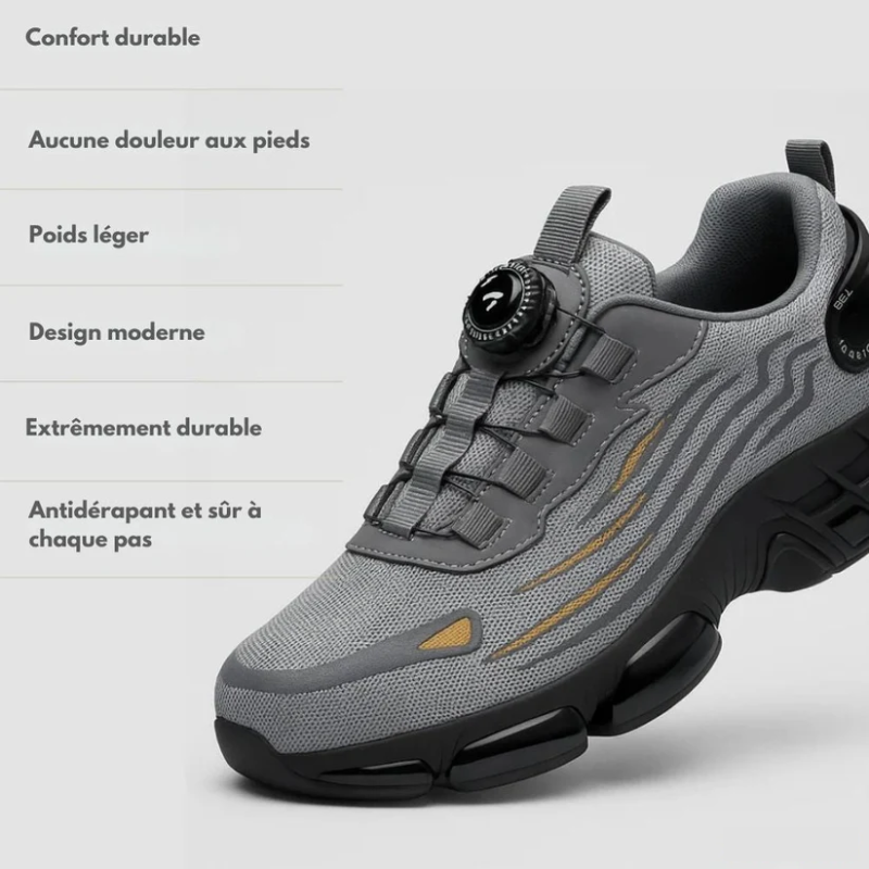 Chaussures de Sécurité Rocfort® S3 Pro - Sécurité renforcée, confort assuré.