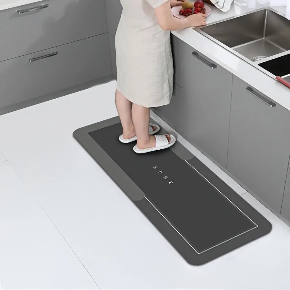 Tapis de cuisine antidérapant lavable – Sol toujours sec et propre