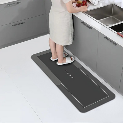 Tapis de cuisine antidérapant lavable – Sol toujours sec et propre