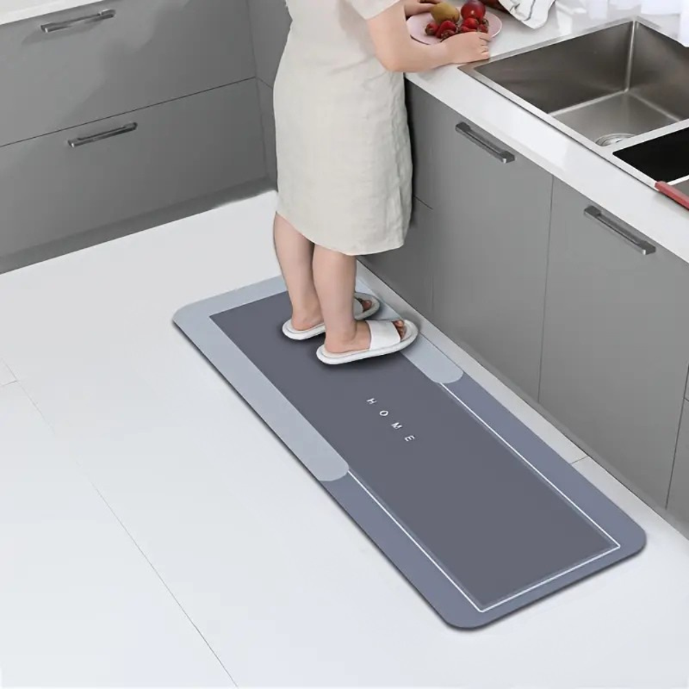 Tapis de cuisine antidérapant lavable – Sol toujours sec et propre