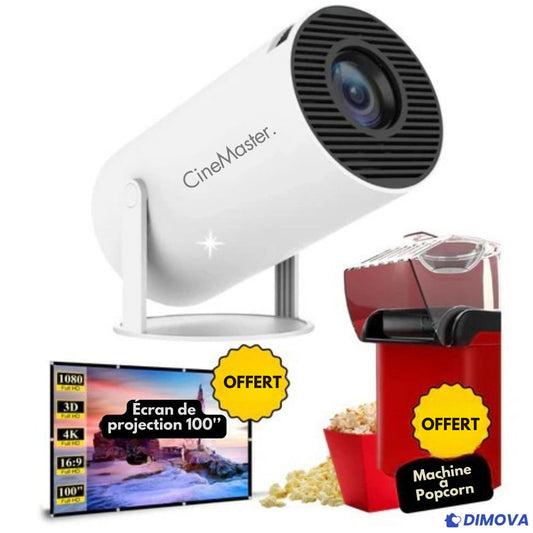 CineMaster Pro® – Projecteur intelligent 4K