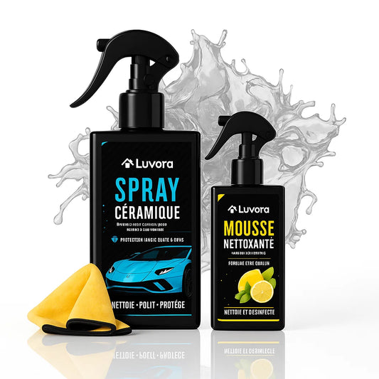 LUVORA® KIT PREMIUM D'ENTRETIEN AUTOMOBILE
