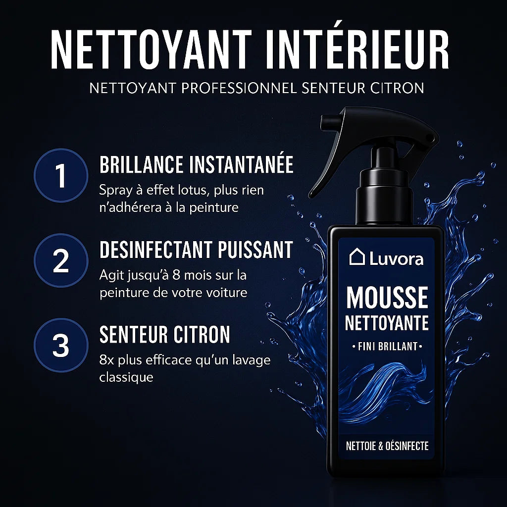LUVORA® KIT PREMIUM D'ENTRETIEN AUTOMOBILE