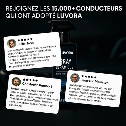 LUVORA® KIT PREMIUM D'ENTRETIEN AUTOMOBILE
